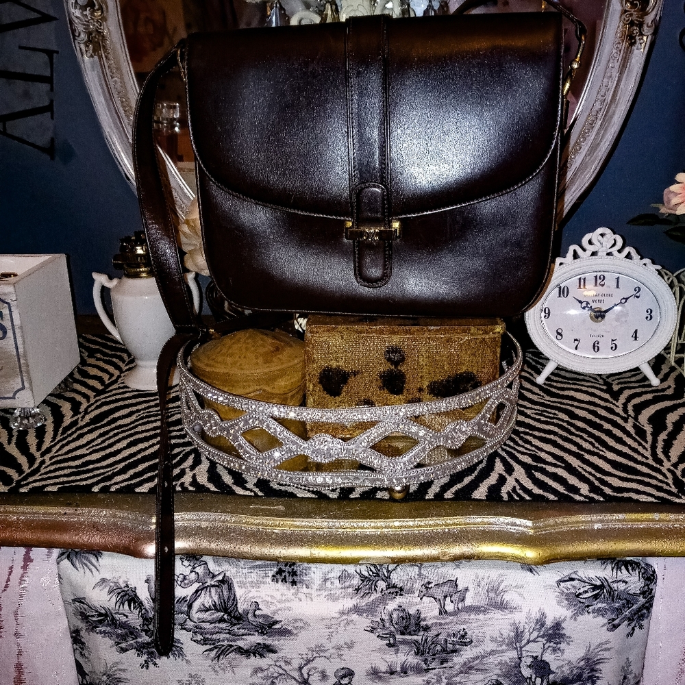 Celine 1980's leather crossbody - Picture 2 of 4